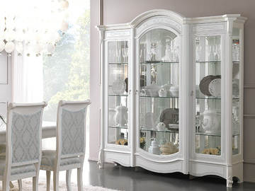 PRESTIGE - Wooden display cabinet with integrated lighting by CASA +39 - view 2